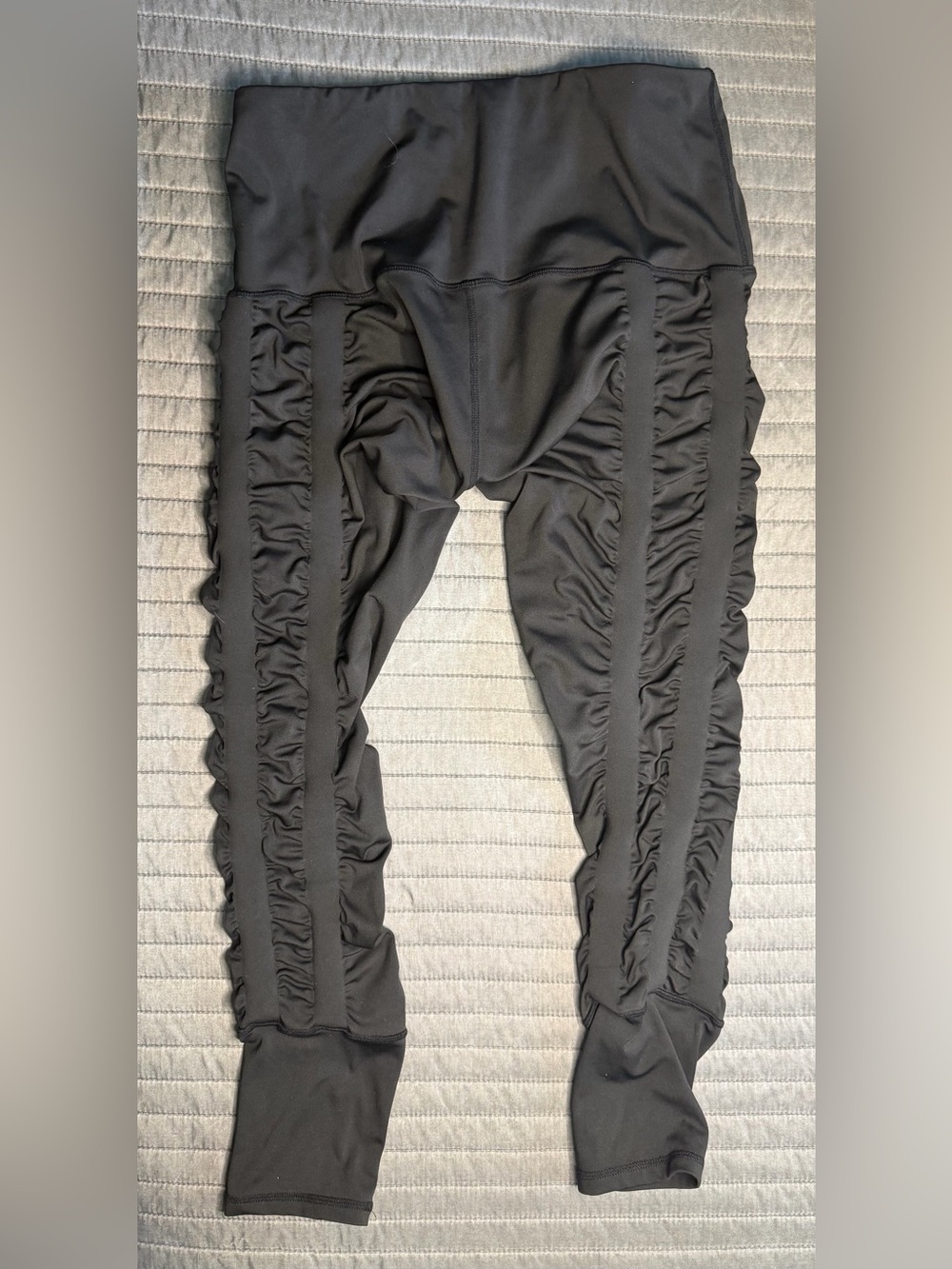Womens SKINNIFY resistance bands exercise leggings / L